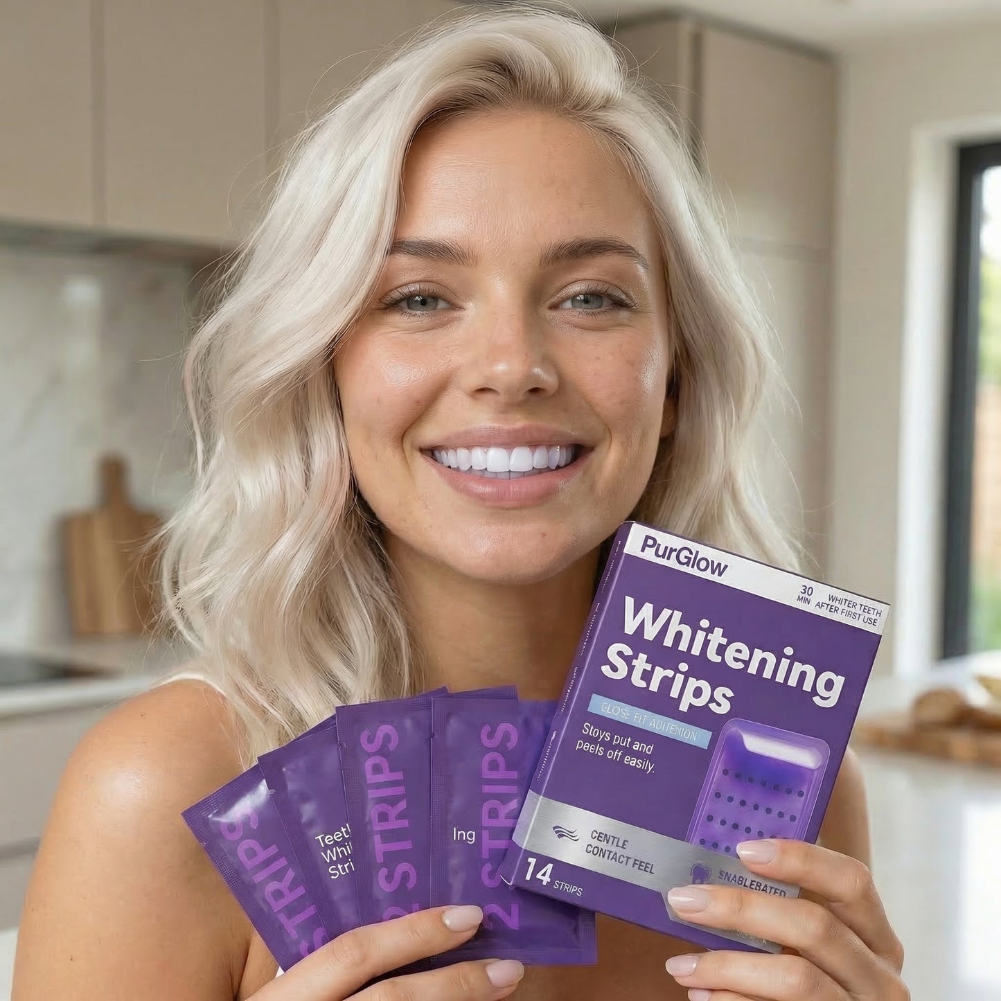 PurGlow Whitening Strips